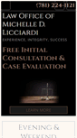 Mobile Screenshot of licciardilaw.com